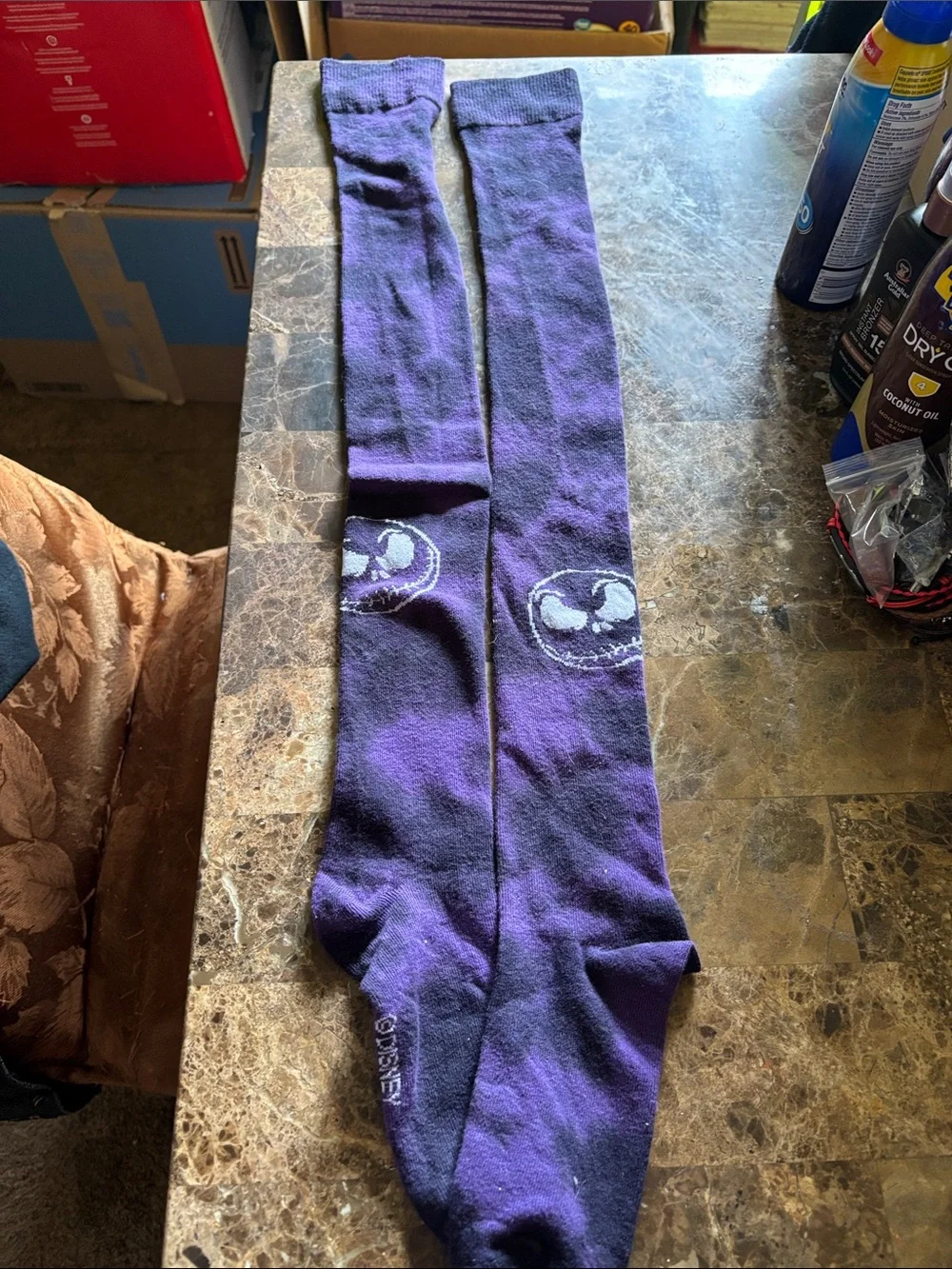 Disney Nightmare Before Christmas knee high socks